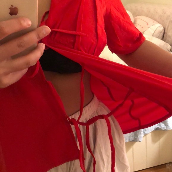 ASOS tie red top - Picture 2 of 7